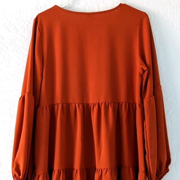 Orange dress - Picture 6 of 7